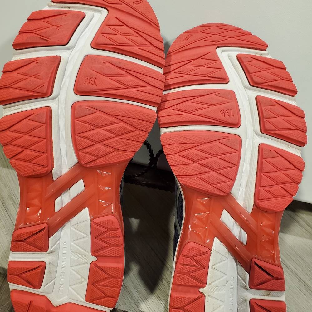 ASICS Womens GT-1000 6 Navy Blue & Pink Running Shoes Size 10 - Picture 11 of 14